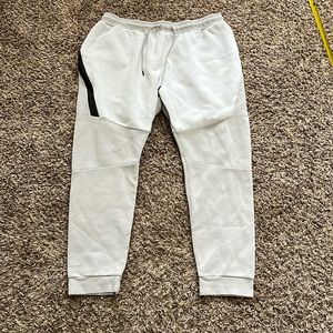 Nike Tech Fleece pants white grey pants mens XXL 2XL